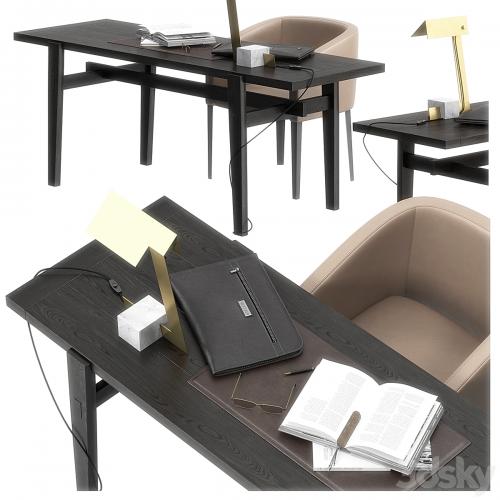 Poliform Home hotel desk set