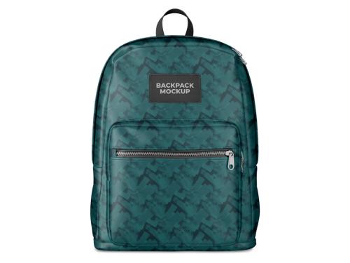 Backpack Mockup - Back View - 460401155