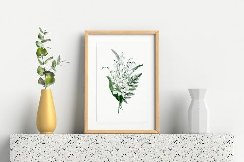 Lilies of the Valley Watercolor Set