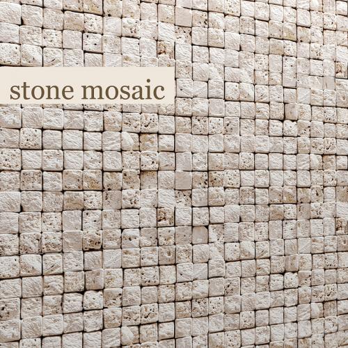 Stone mosaic.