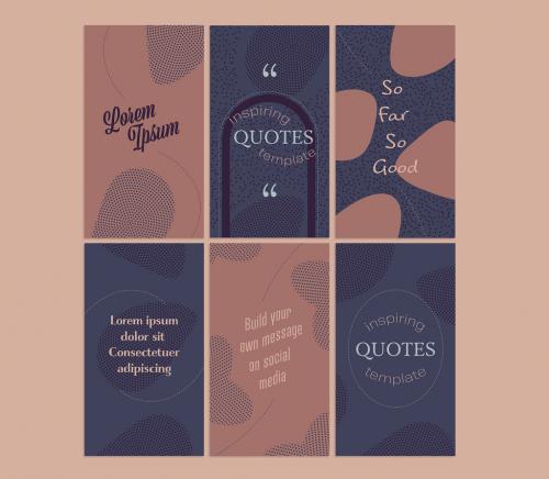 Quotes for Social Media Modern Covers Layout - 461120515