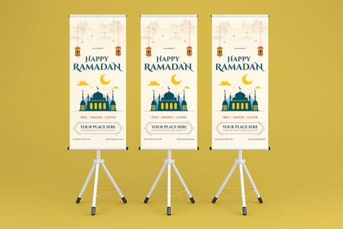 Ramadan Roll Up Banner