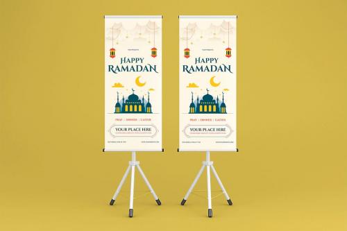 Ramadan Roll Up Banner