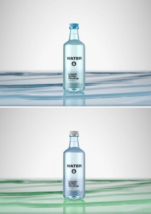 Water Bottle Mockup - 461121215