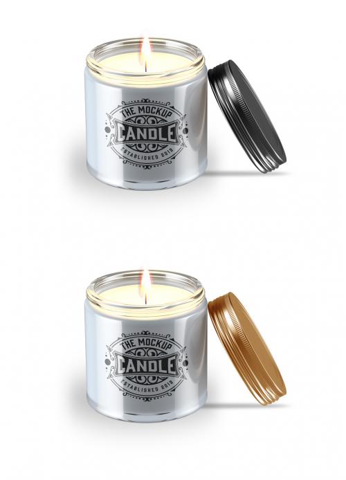 Jar Candle Mockup - 461121290
