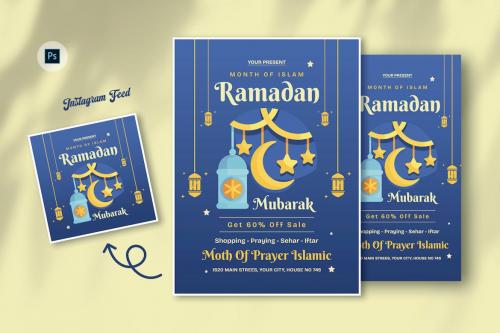 Happy Ramadan Kareem Flyer Template