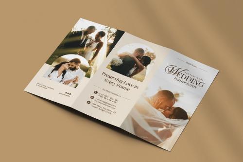 Wedding Photographer Brochure Templates