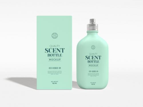 Luxury Perfume Spray Bottle Mockup Set