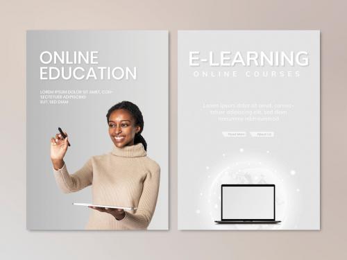 E Learning Poster Layout - 461125326