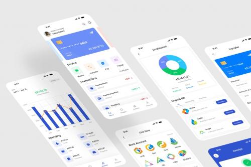 Timy - E-Wallet App UI Kit