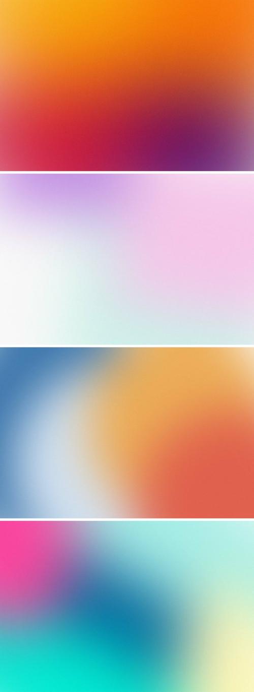 Abstract Gradient Backgrounds Mockup - 461126733