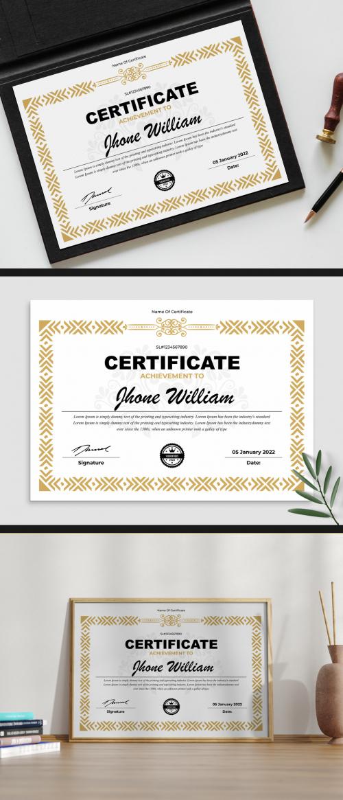 Certificate Layout - 461334128