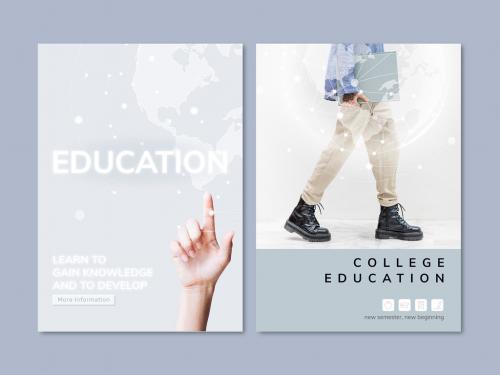 College Education Poster Layout - 461338193