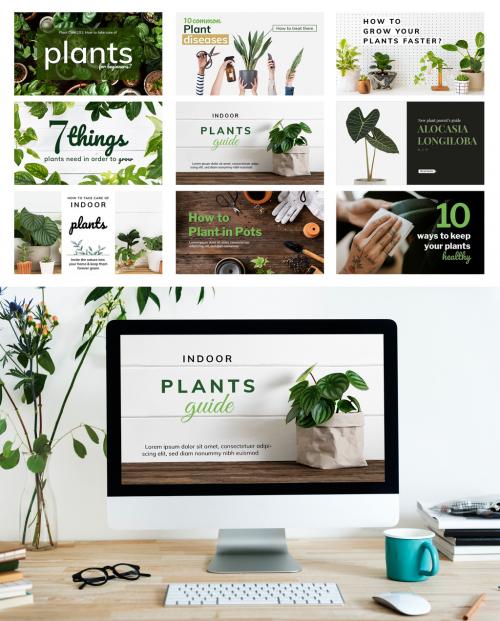 Plant Care Template Set - 461338232