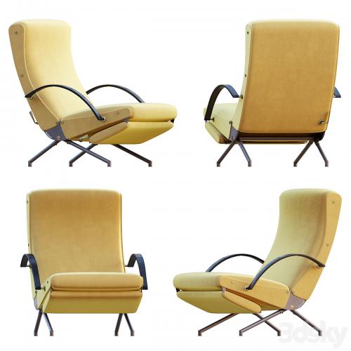 AVE TECNO P40 Lounge Chair by Borsani 1950