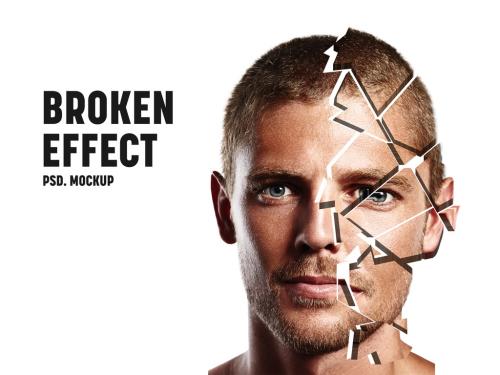 Broken Effect Mockup - 462310134
