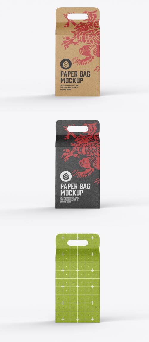 Kraft Paper Bag Mockup - 462310258