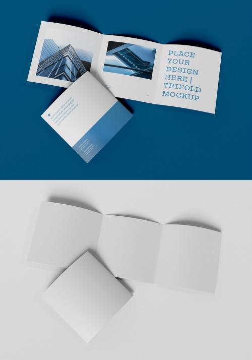 Trifold Business Brochure Mockup - 462310570