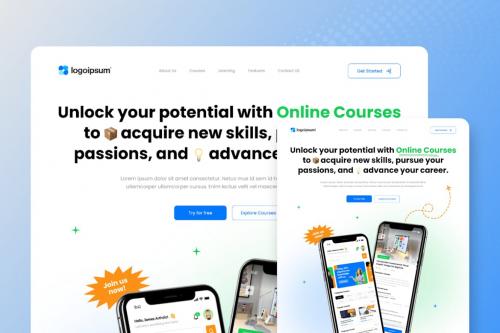ProLearnify - Online Course Landing Page