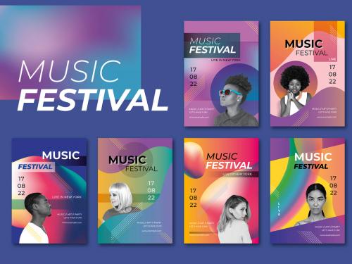 Vibrant Music Festival Poster - 462896946