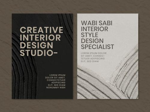 Minimal Poster Layout for Interior Company - 462954496