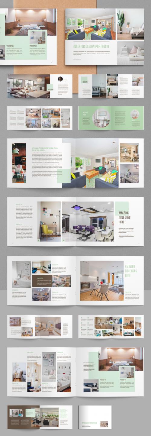 Interior Design Portfolio Layout - 463689065