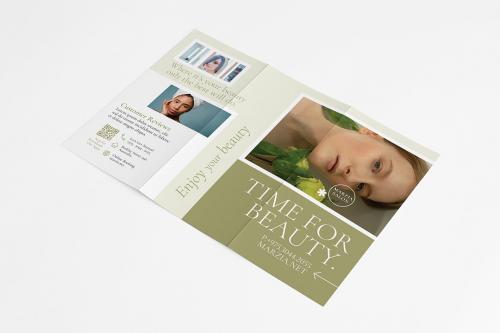 Beauty Salon Trifold Brochure