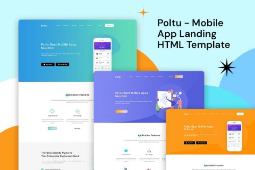 Poltu - Mobile App Landing HTML Template