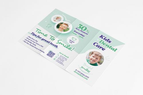 Kids Dental Care Brochure Template