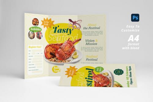 Seafood Festival - Trifold Brochure