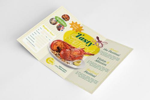 Seafood Festival - Trifold Brochure