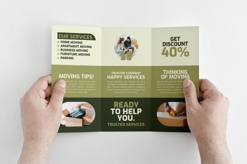 Moving Service Trifold Brochure
