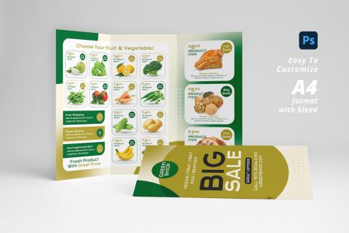 Supermarket - Trifold Brochure