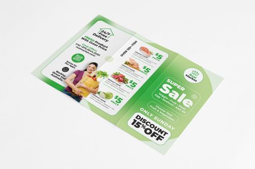 Supermarket - Trifold Brochure