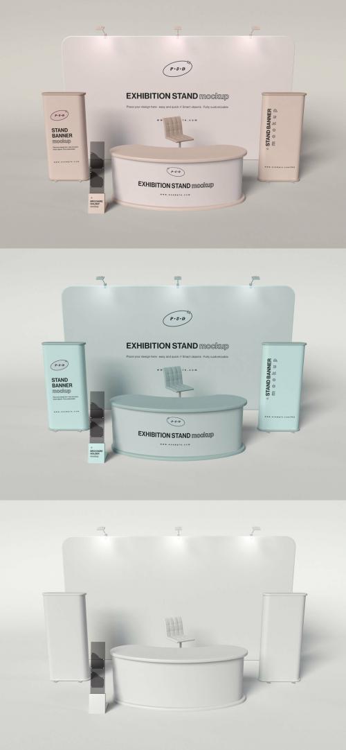Exhibition Stand Mockup - 463916235