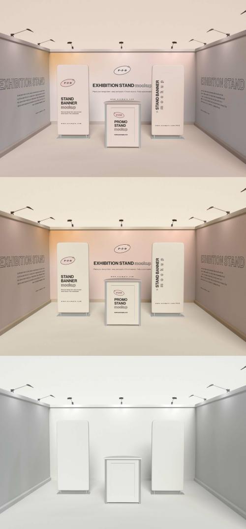 Exposition Stand Mockup - 463916255