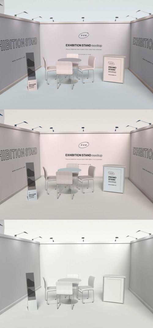 Exhibition Booth Mockup - 463916305