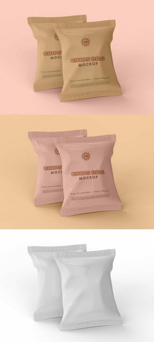 Two Chips Bags Mockup - 463916306
