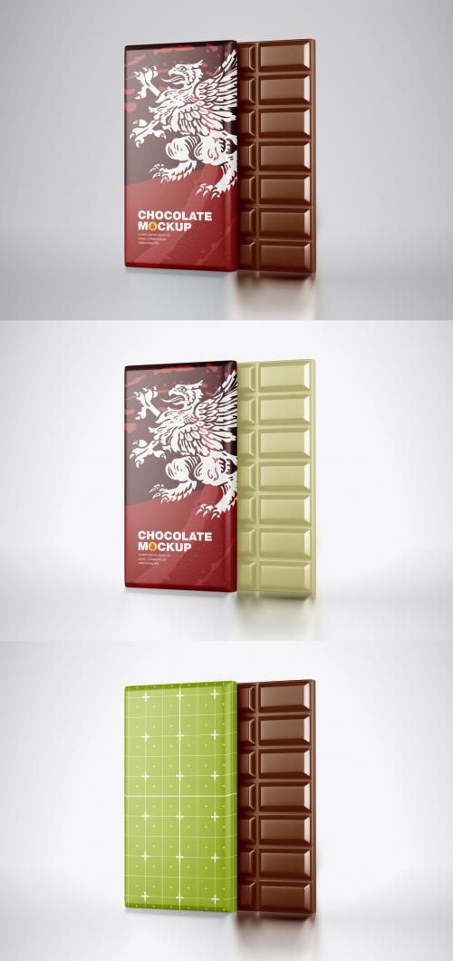 Chocolate Bar Packaging Mockup - 463916660