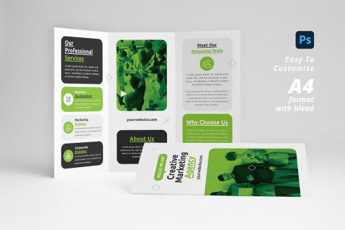Creative Agency Trifold Brochure