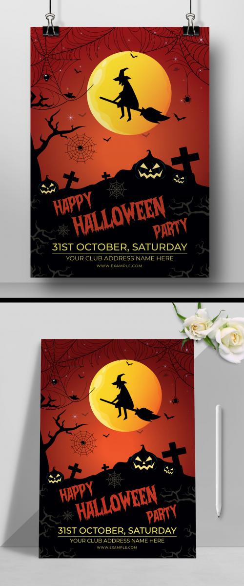 Halloween Party Flyer - 464333875