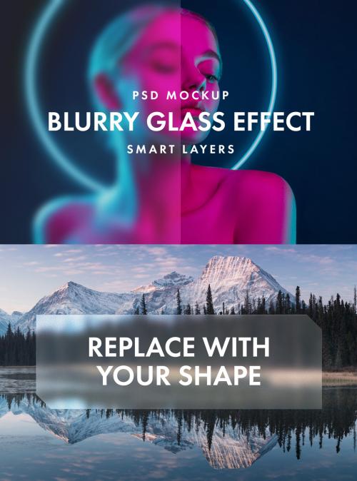 Blurry Glass Effect - 465123379