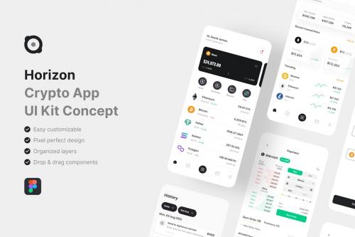 Horizon - Crypto App UI Kit
