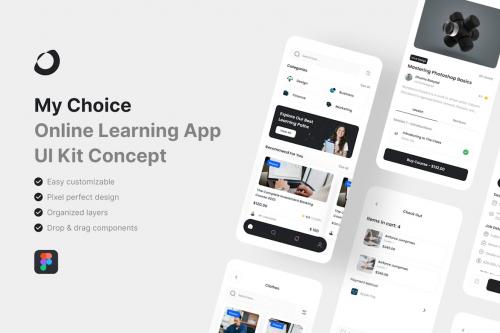My Choice - Online Learning App UI Kit
