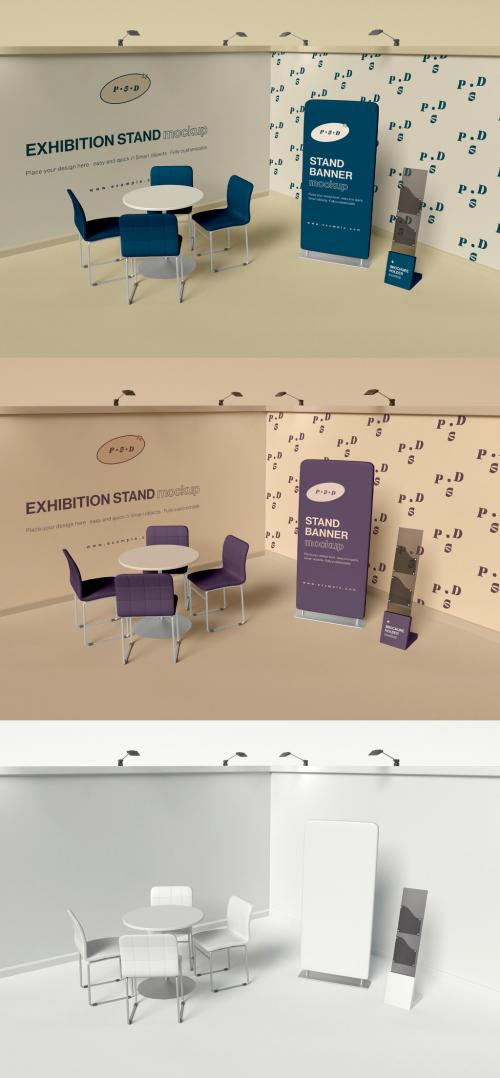 Exhibition Stand Mockup - 465124307