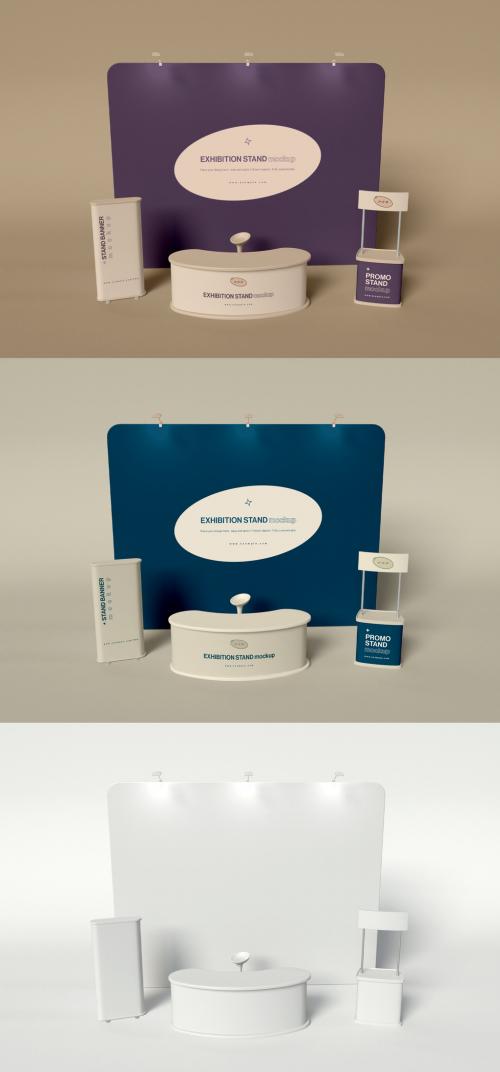 Exposition Booth Mockup - 465124327
