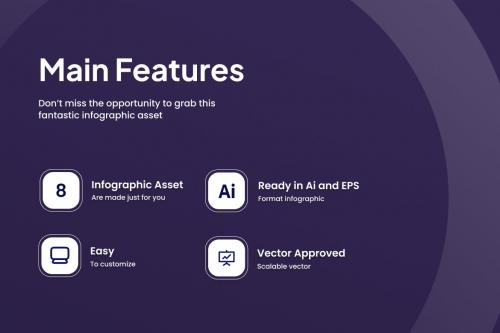 KPI Dashboard Infographic Asset Illustrator