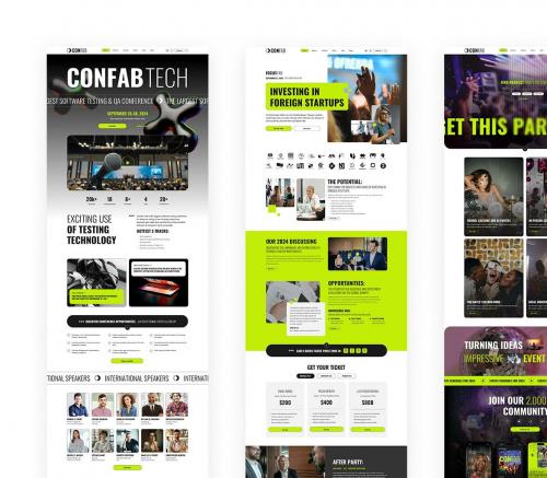 Event & Conference Agency Template