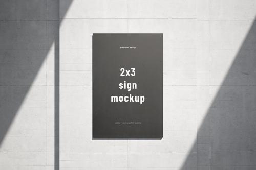 Logo / Sign Mockup Set