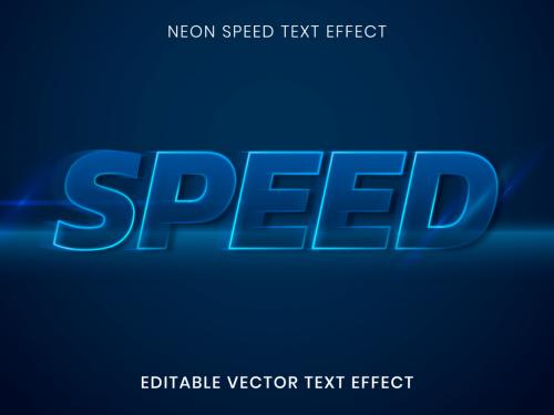 Neon Text Effect Layout - 465401532